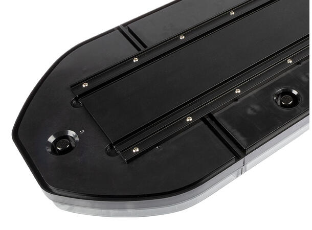 Optibeam Dark Phantom Varsellysbjelke 1400mm. Oransje. ECE R65 / R10. IP67 