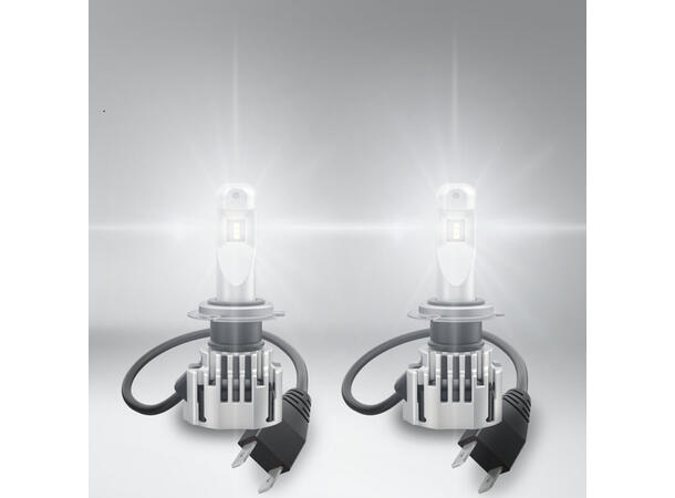 Osram Night Breaker H7 LED LED, H7, Godkjent LED pære, 2stk -  Bilradiospesialisten AS