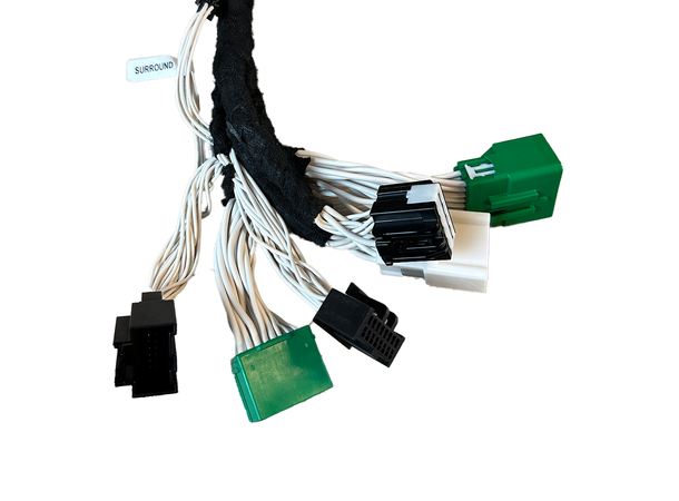 Plug and play kabelsett Hongqi Hongqi E-HS9 med "medium" forsterker. 