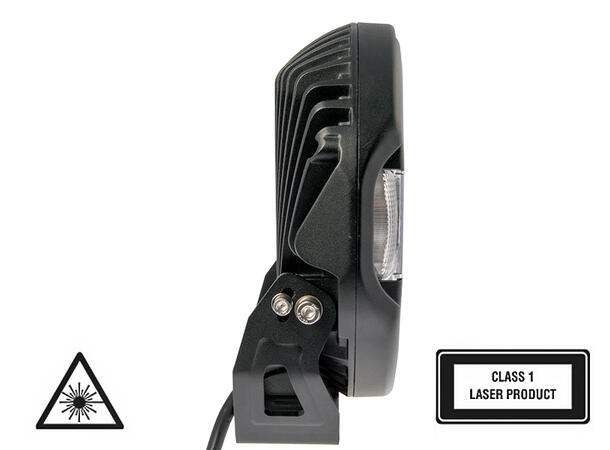 Seeker Quantum Ledzer LED fjernlys 9", 6500 lumen, LED, Laser, Posisjonslys 