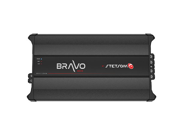 Stetsom BRAVO BASS 8K monoforsterker 8000W RMS, 1 Ohm, SPL, Kl.D 