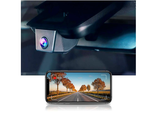 FITCAMX Integrert 4K Dashcam (foran+bak) Lexus NX (2014 - 2021) "Model B" 