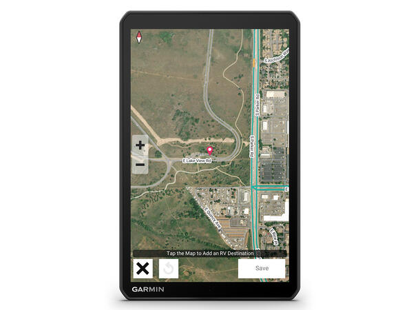 Garmin Camper 895 8", WIFI, BT, tilpasset camping 