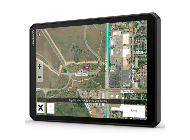 Garmin Camper 895 8", WIFI, BT, tilpasset camping 