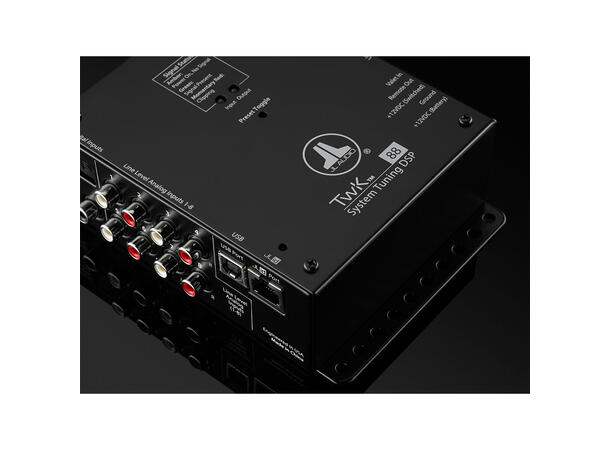 JL Audio TwK-88 DSP 8-kanals DSP, 8 lavnivå inn- og utganger 