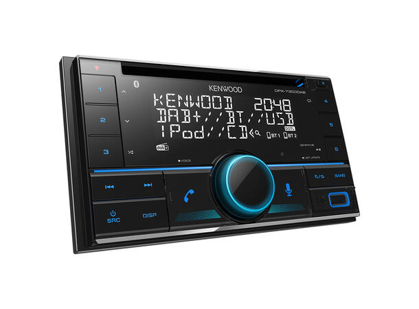 Kenwood DPX-7300DAB DAB+, BT, CD, AUX, USB