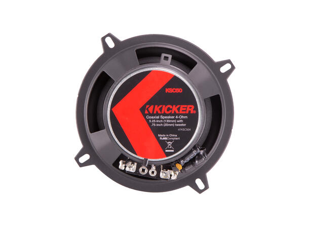 Kicker KSC50 høyttalersett 5,25", 75W RMS, KS-serie