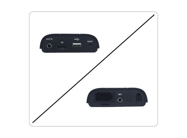 Mr12volt Bluetooth adapter Porsche med PCM2.0/2.1, CDR23, CDR24