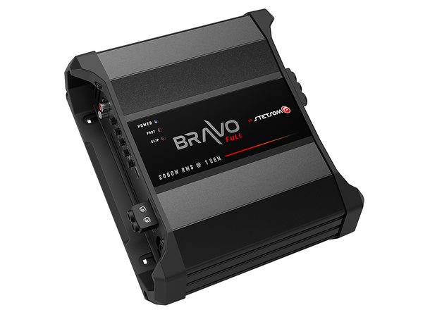 Stetsom BRAVO FULL 2000 monoforsterker 2000W RMS, 1 Ohm, SPL, Kl.D 