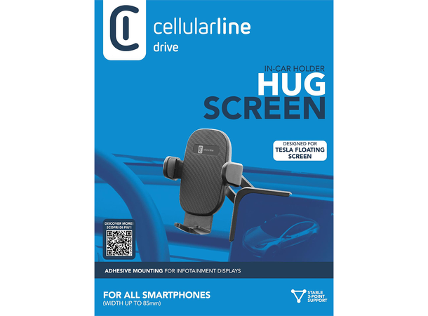 Universal In-Car Holder For Tesla Telefoner opptil 85mm bredde 