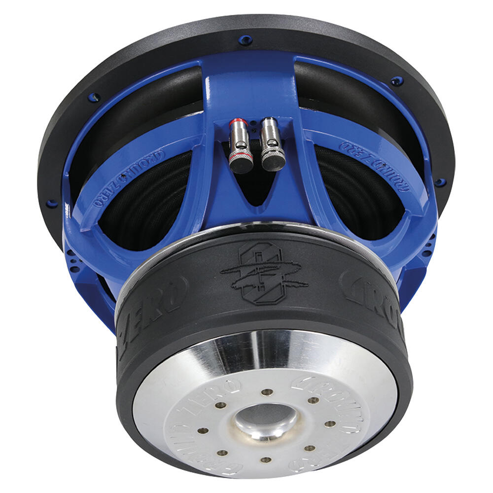 Ground Zero GZNW 12XD2 12" subwoofer 2000W RMS, 2x2 Ohm, KLIPPEL Bilradiospesialisten AS