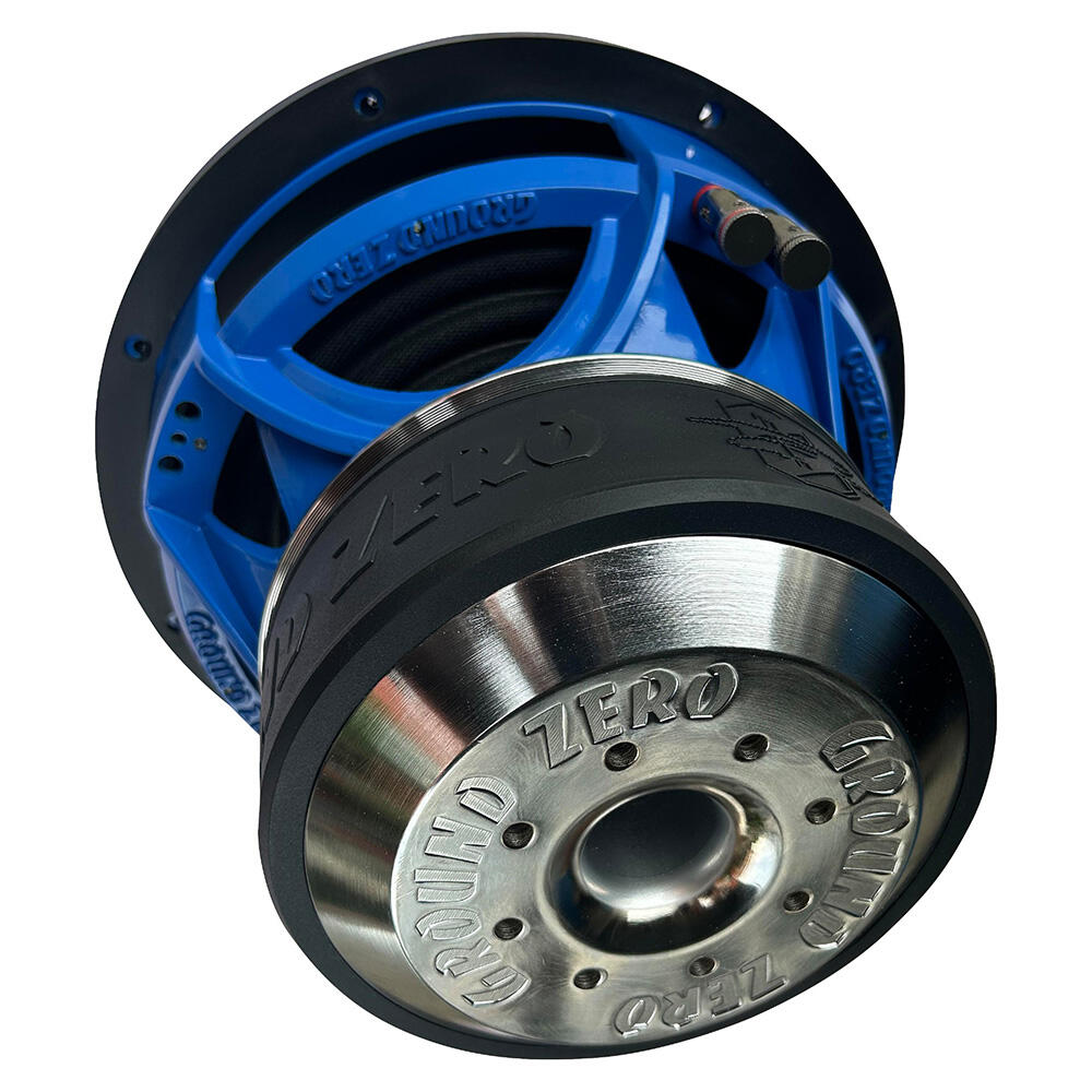 Ground Zero GZNW 12XD2 12" subwoofer 2000W RMS, 2x2 Ohm, KLIPPEL Bilradiospesialisten AS