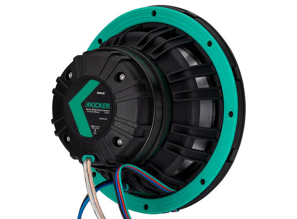 Kicker 48KMXL654 6,5" Marine høyttalere 6,5", 150W RMS, KMXL-serie, RGB 