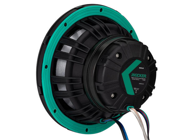 Kicker 48KMXL654 6,5" Marine høyttalere 6,5", 150W RMS, KMXL-serie, RGB 