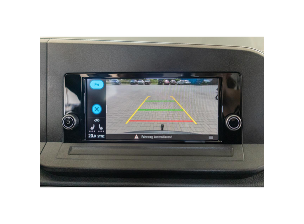 Kufatec OEM Ryggekamerapakke VW Caddy (2021 ->) m/topphenglset dør 