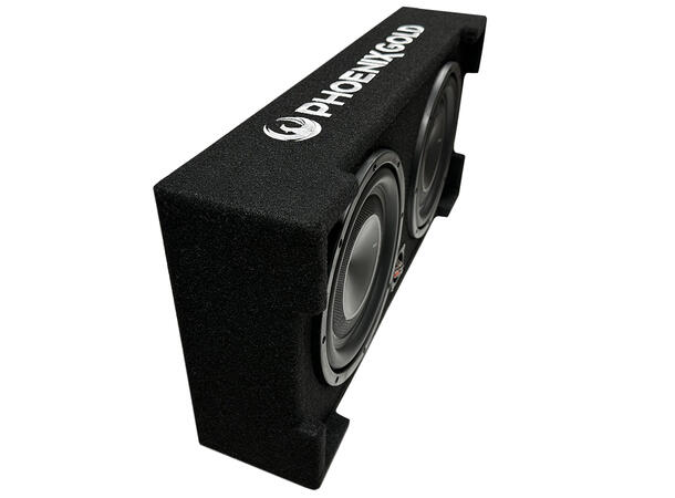 Phoenix Gold ZX210PBS basskasse 2x10" i kasse, 350W RMS, 2 Ohm 