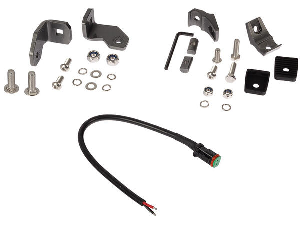 Bullpro Graphite 300W arbeidslys LED, 19.051 Lumen, arbeidslys, kurvet 