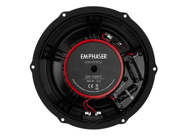 Emphaser EM-VWF3 Høyttalersett T5/T5.1 8", 80W RMS, VW T5/T5.1 3-veis sett 