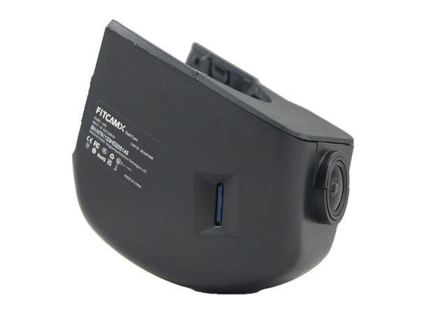 FITCAMX Integrert 4K Dashcam (foran+bak) Audi (2004 - 2018) Model C Sort 