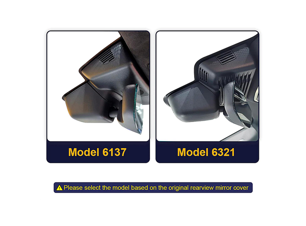 FITCAMX Integrert Plug & Play 4K Dashcam Jaguar/Range Rover (2016 -->) "6137" 