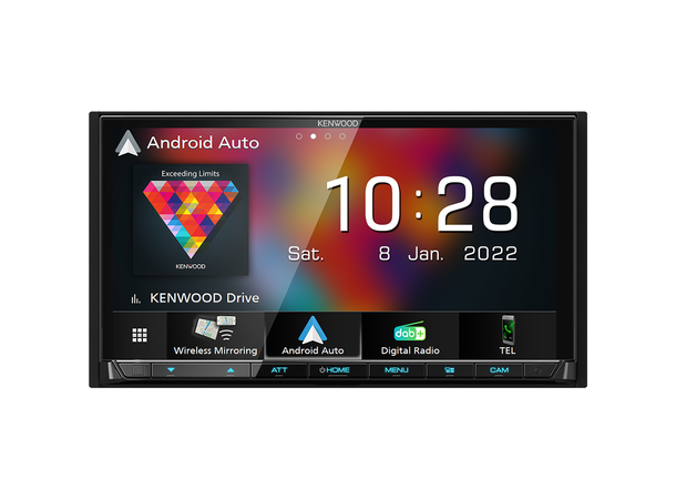 Kenwood DMX-8021DABS DAB+, WIFI, Android Auto, Carplay, BT ++