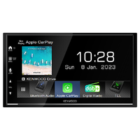 Kenwood DMX7722DABS Trådløs Carplay & Android Auto, DAB+, BT