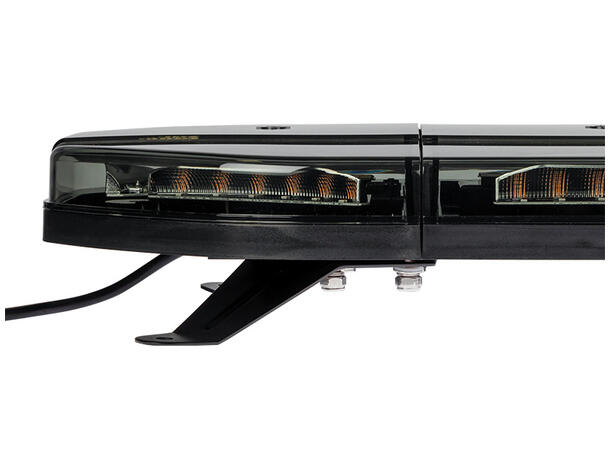 Optibeam Dark Phantom Varsellysbjelke 1200mm. Oransje. ECE R65 / R10. IP67 