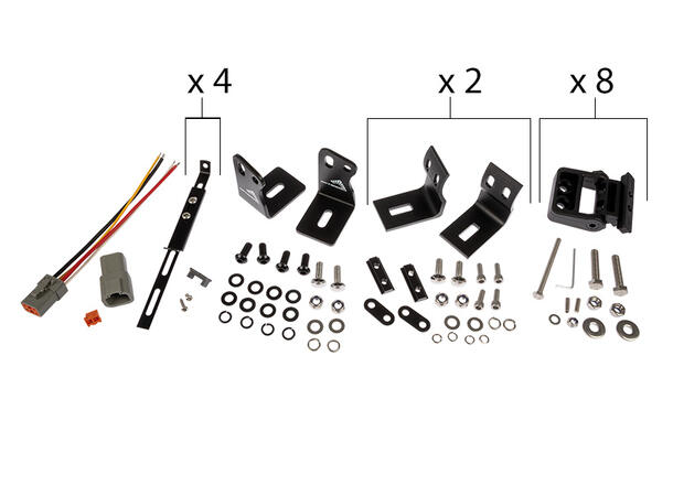 Optibeam Savage 40 40", 12000 lumen, Posisjonslys 