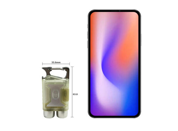 SPERAS V2 Lommelykt/varsellys 550 Lumen, 85 meter kastelengde 