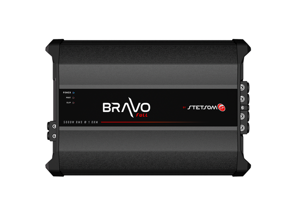 Stetsom BRAVO FULL 5000 monoforsterker 5000W RMS, 1 Ohm, SPL, Kl.D 