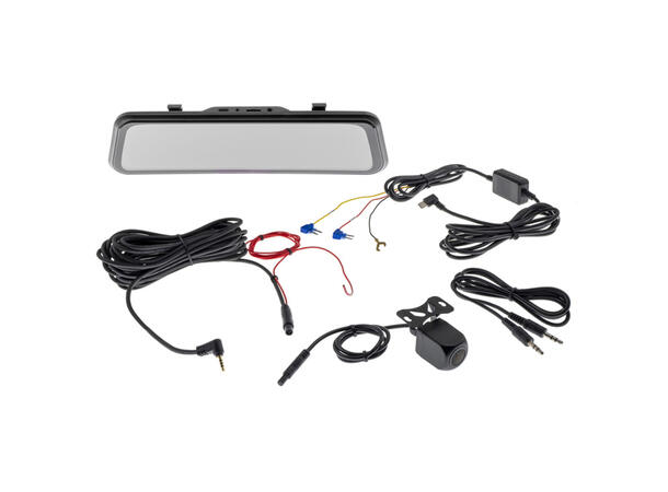 Ampire CPS090 9" Speilmonitor m/ryggekam 9" Speilmonitor med Carplay/Android Auto 