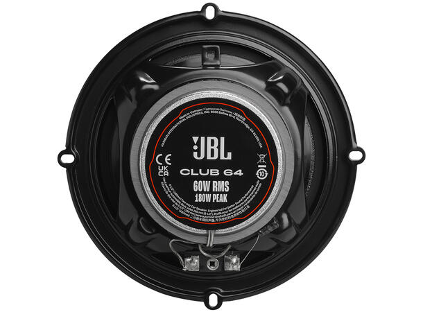 JBL CLUB64 høyttalerpar 6,5", 60W RMS, 180W Maks