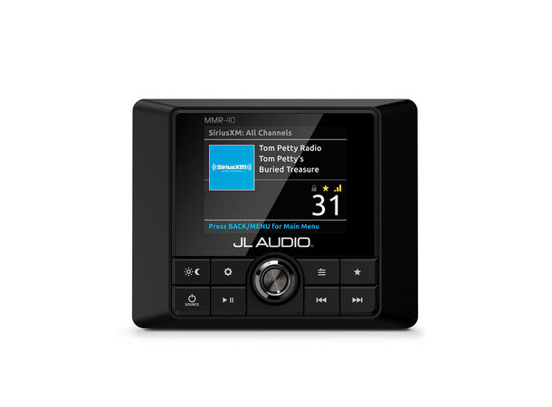 JL Audio MMR-40, NMEA2000 fjernkontroll Kablet fjernkontroll for MediaMaster 