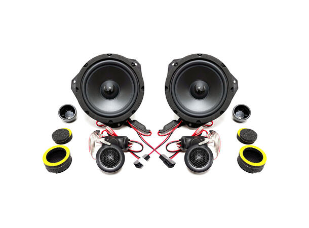 Phoenix Gold ZDSKFO1 6,5" Høyttalerpar Fiat/Citroen/Peugeot/Opel (2004->) 