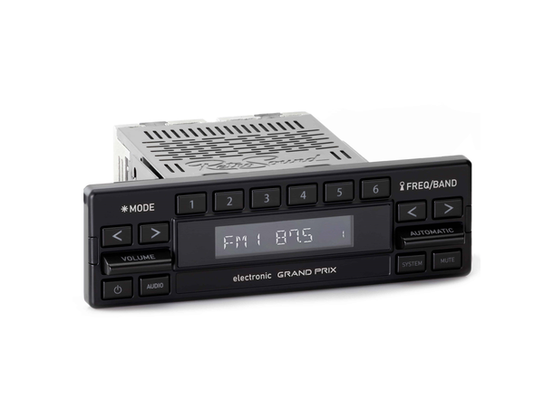 RetroSound Grand Prix DAB+ radio 1xAUX/Varmhvit belysning 