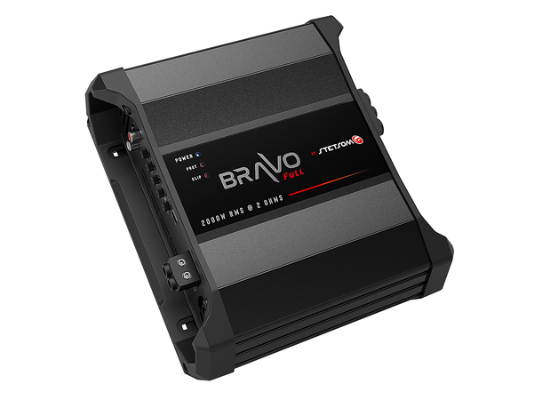 Stetsom BRAVO FULL 2000 monoforsterker 2000W RMS, 2 Ohm, SPL, Kl.D 