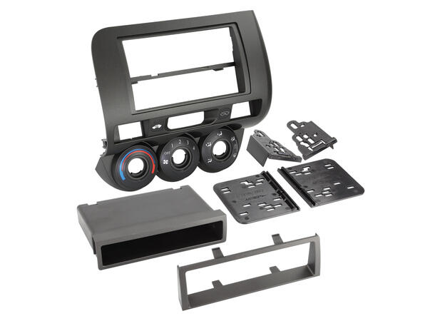 ACV 1-DIN/2-DIN monteringsramme Honda Jazz (2007-2008) m/manuell AC 