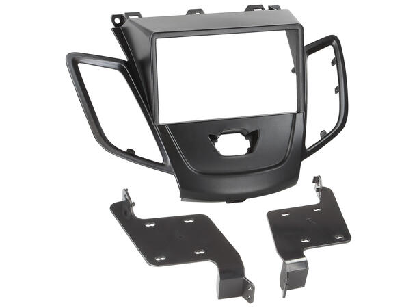 ACV 2-DIN monteringsramme - Sort Ford Fiesta 2009 - 2016 u/ekst. display 