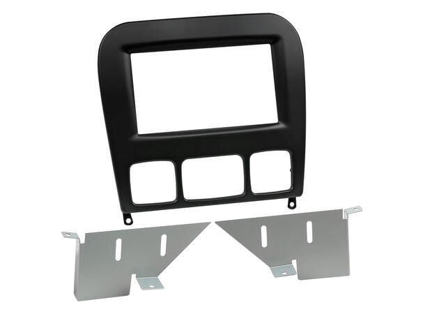 ACV 2-DIN monteringsramme - Sort Mercedes Benz S-klasse (1998-2005) 