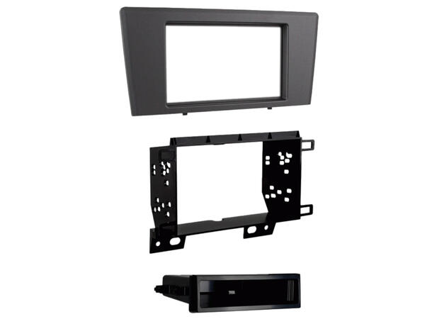ACV 2-DIN monteringsramme Volvo S60/V70/XC70 (2001-2005) Grå 