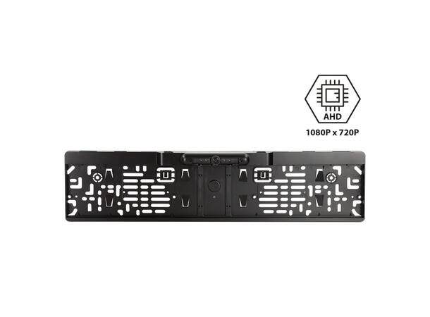 ACV skiltplatekamera (AHD 720p) Skiltplate med integrert kamera 