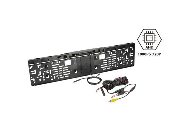 ACV skiltplatekamera (AHD 720p) Skiltplate med integrert kamera 