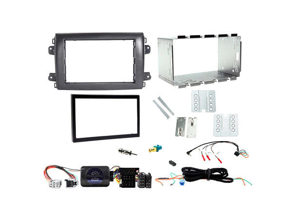 Connects2 2-DIN monteringssett komplett Ducato/Jumper/Boxer/Movano (2022->) 