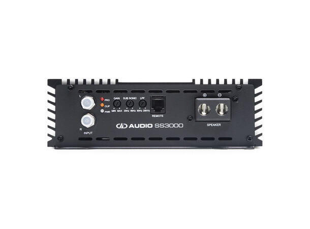 DD Audio SS3000 monoforsterker 3000W RMS. Klasse D. 1 Ohm 