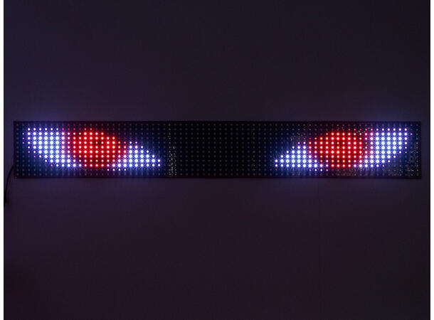 DEVIL EYES RGB LED panel 120cm, 12/24V 