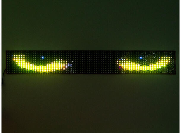 DEVIL EYES RGB LED panel 120cm, 12/24V 