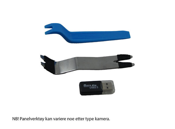 FITCAMX Integrert Plug & Play 4K Dashcam Hyundai Kona (2024->) 