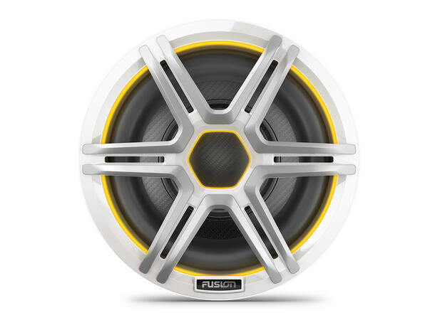 Fusion Apollo™ subwoofer 10", Apollo-serien, CRGBW, Hvit grill 