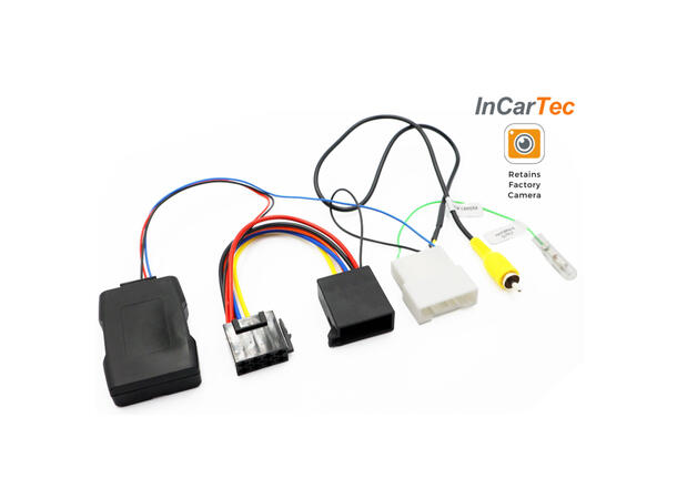 InCarTec Ryggekameraadapter - Beholde Toyota (2018 -->) 