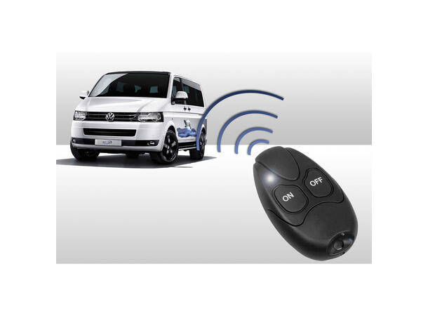 Kufatec fjernkontroll for parkvarmer VW/Skoda med Webasto 